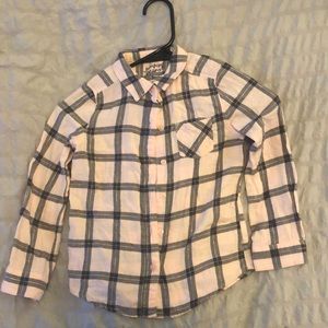 Little girls flannel shirt size 6